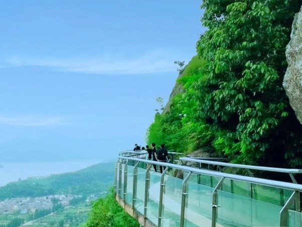 茅洋玻璃棧道路線圖1